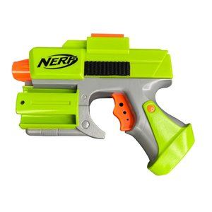Hasbro Nerf Crossfire Strikefire Gun 2005 Green Working Toy